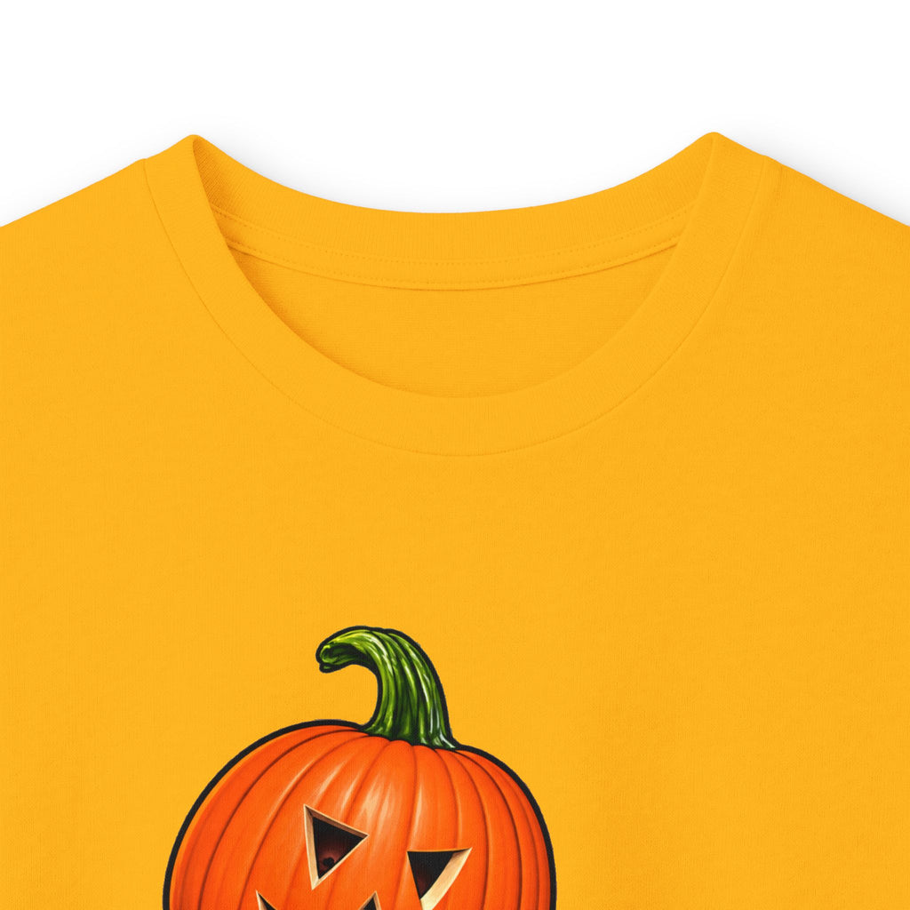 Pumpkin Head Office Cartoon - Unisex Ultra Cotton Long Sleeve Tee