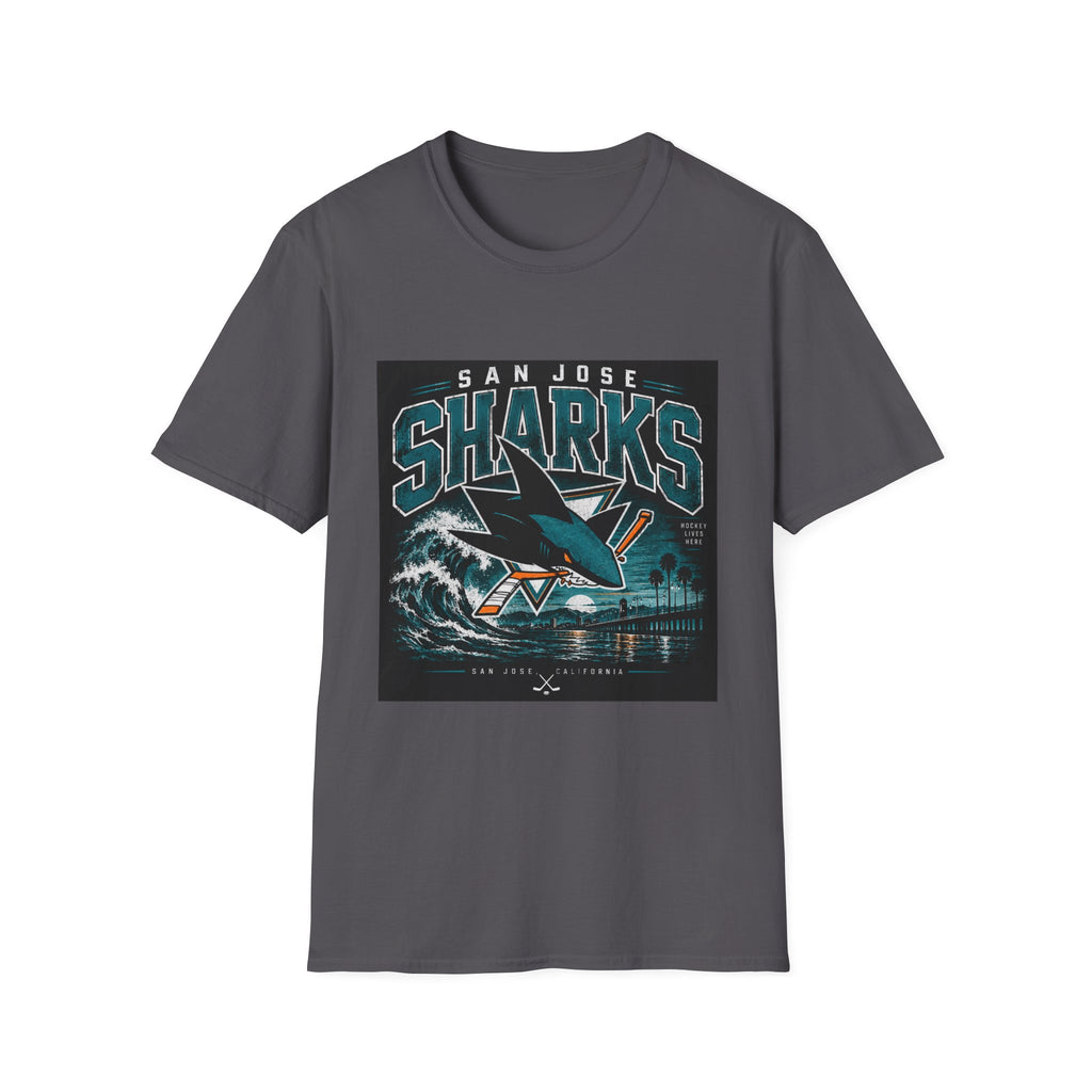 Sharks Wave Hockey Tee - Classic Tee