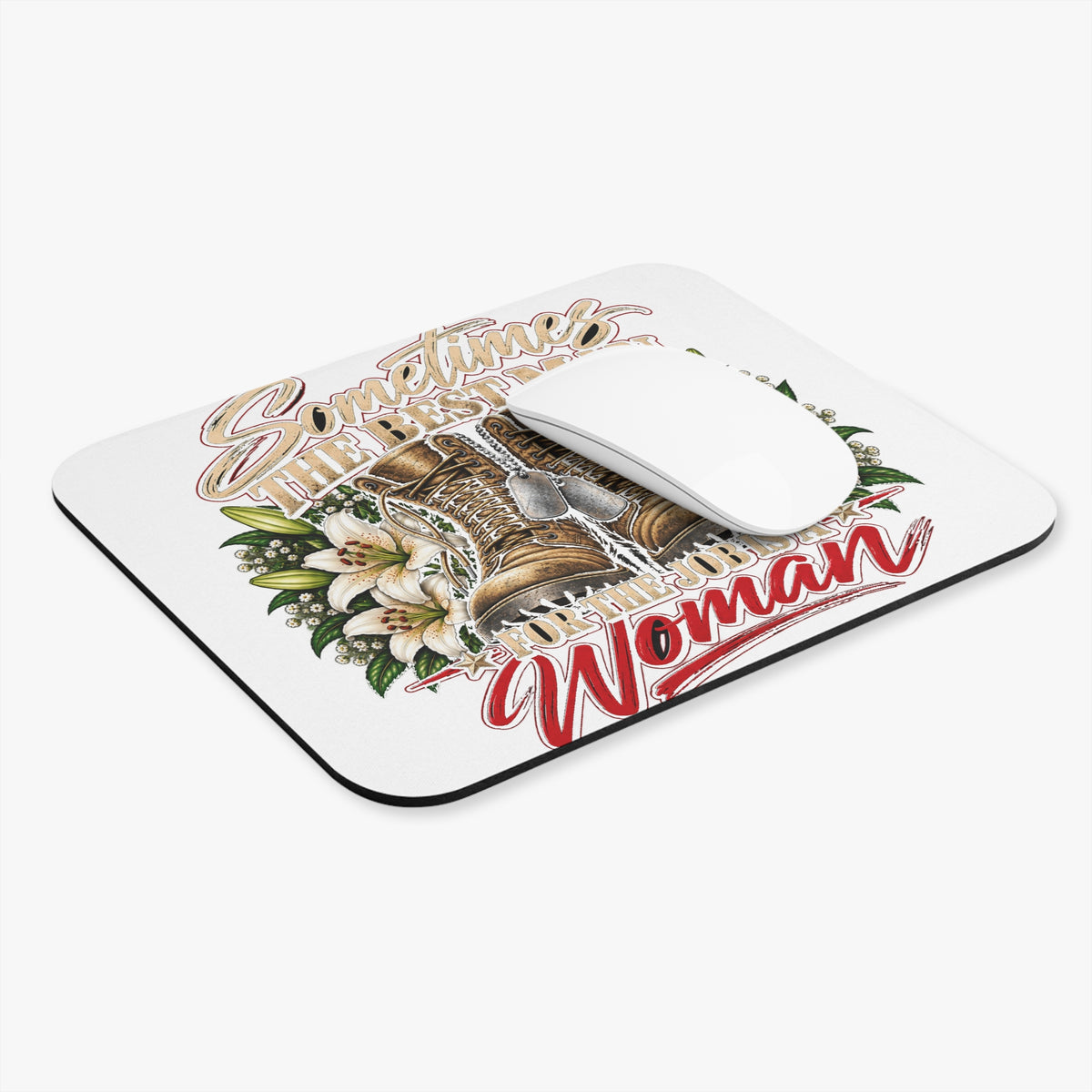 Sometimes Best Man Woman - Mouse Pad