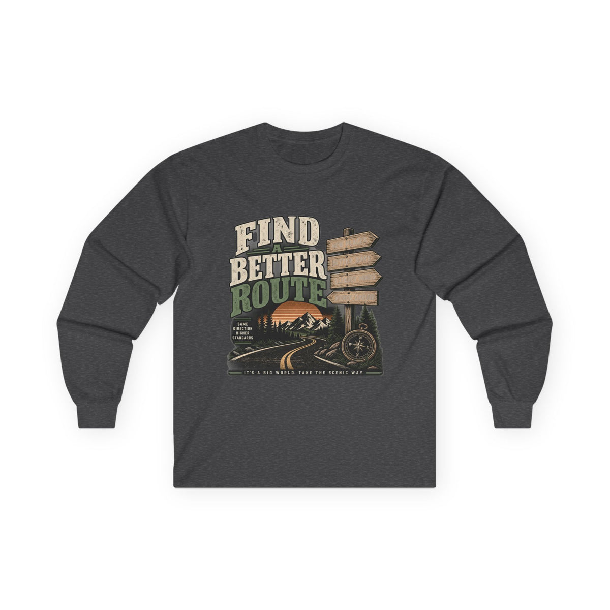 Find A Better Route - Unisex Ultra Cotton Long Sleeve Tee