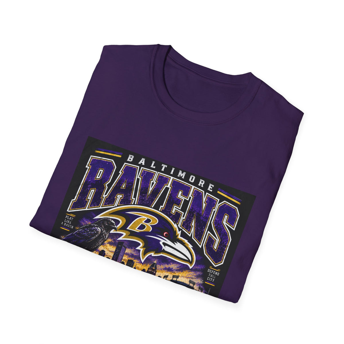 Baltimore Ravens Skyline Tee - Classic Tee