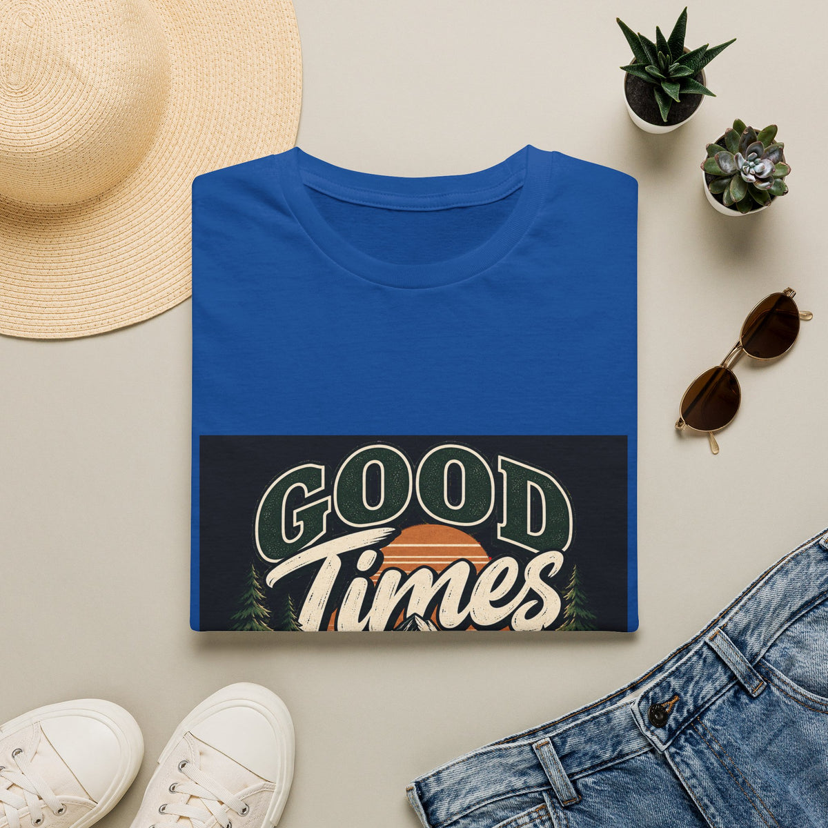 Good Times Questionable Decisions - Classic Tee