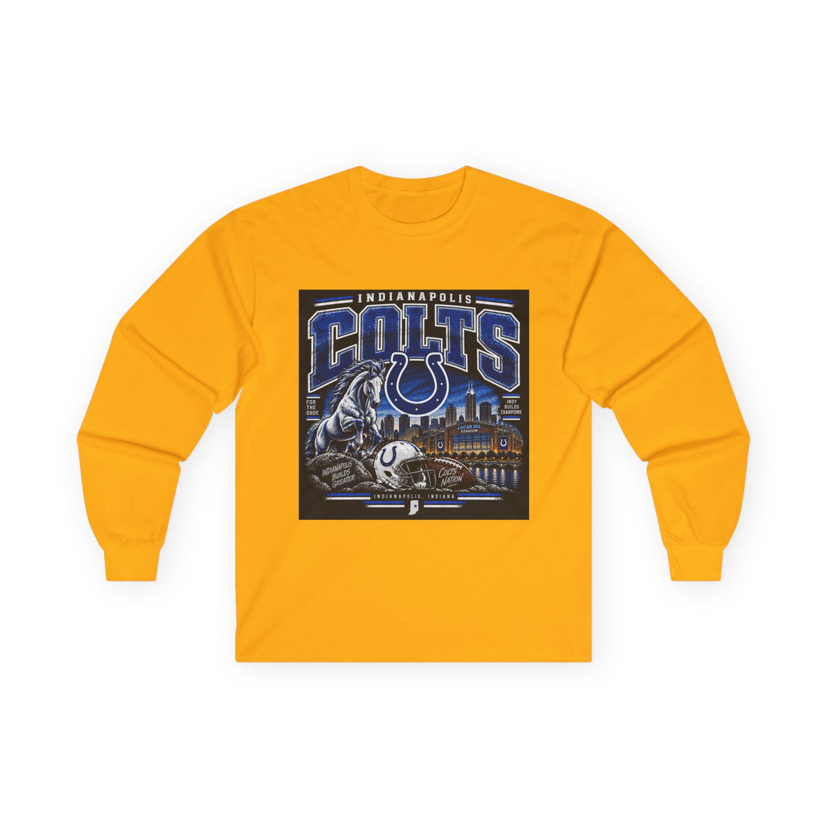 Colts Nation Indianapolis - Unisex Ultra Cotton Long Sleeve Tee
