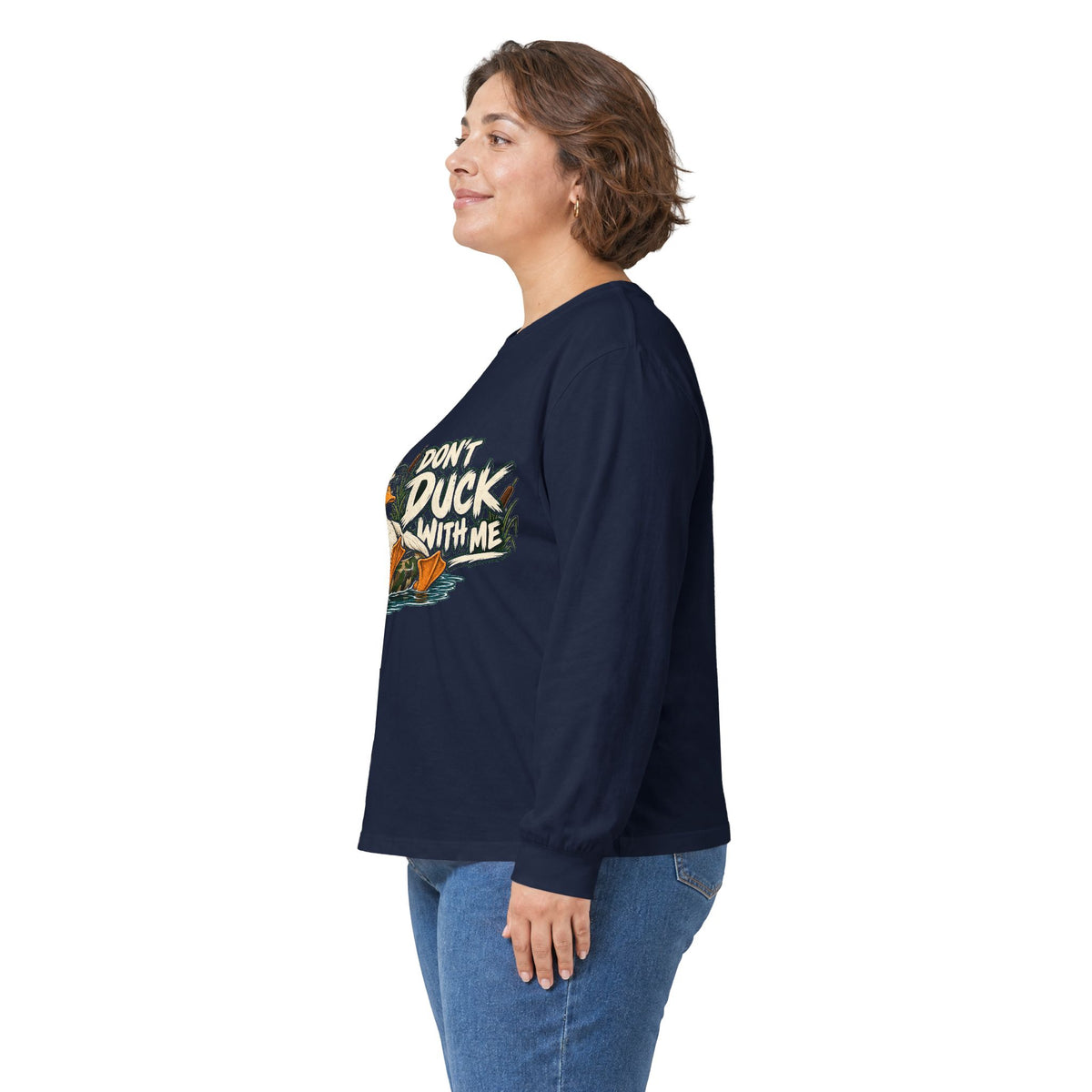 Duck With Me Camo - Unisex Ultra Cotton Long Sleeve Tee