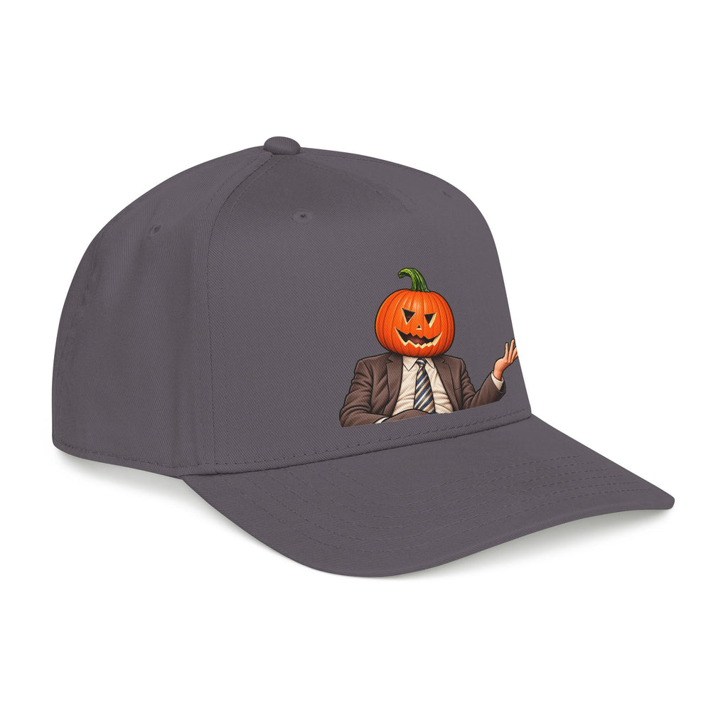 Pumpkin Head Office Cartoon - OTTO Baseball Hat