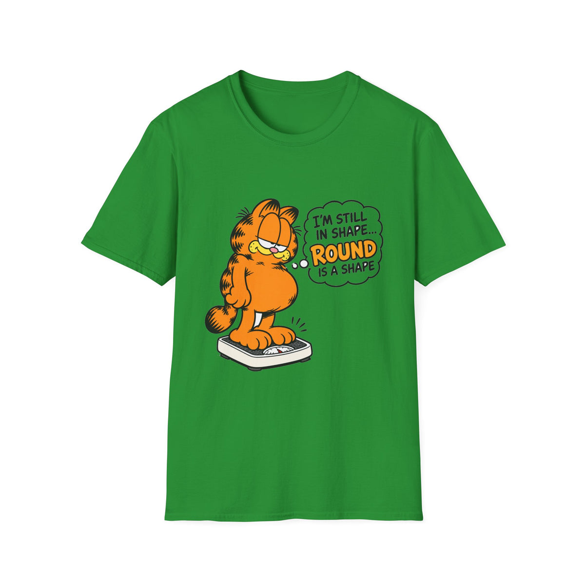 Round Shape Garfield - Classic Tee