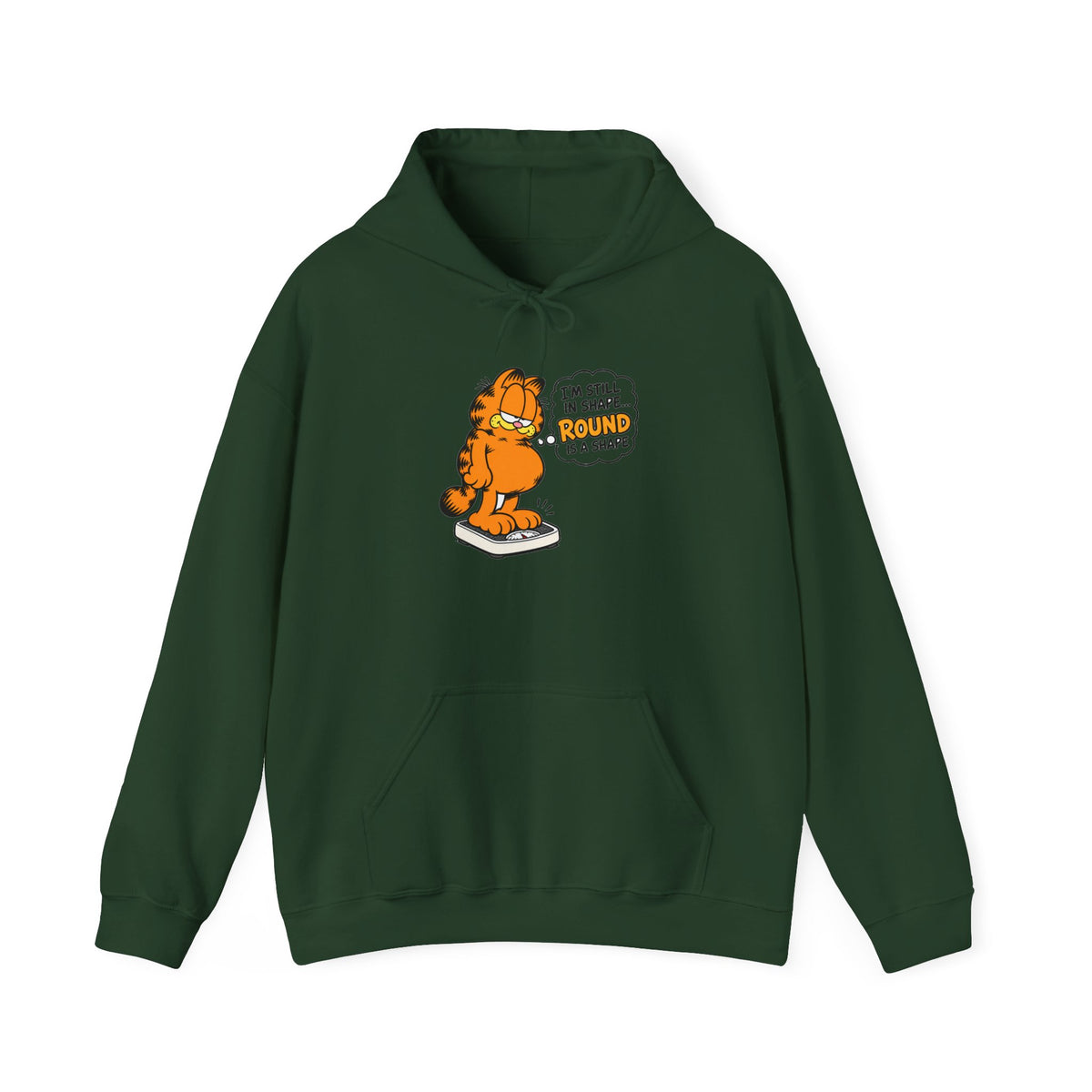 Round Shape Garfield - Hoodie
