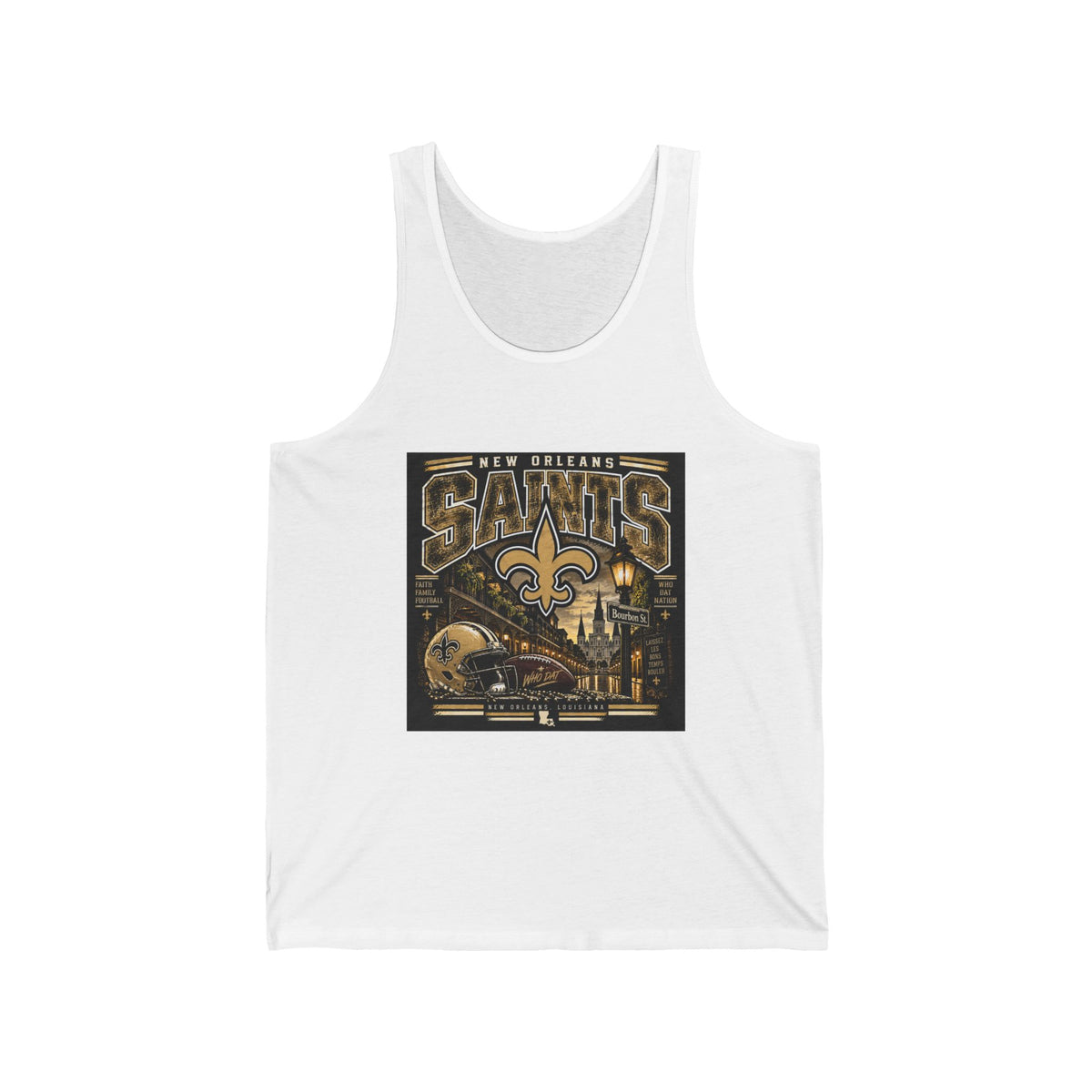 Saints Nation Glory Tee - Athletic Tank