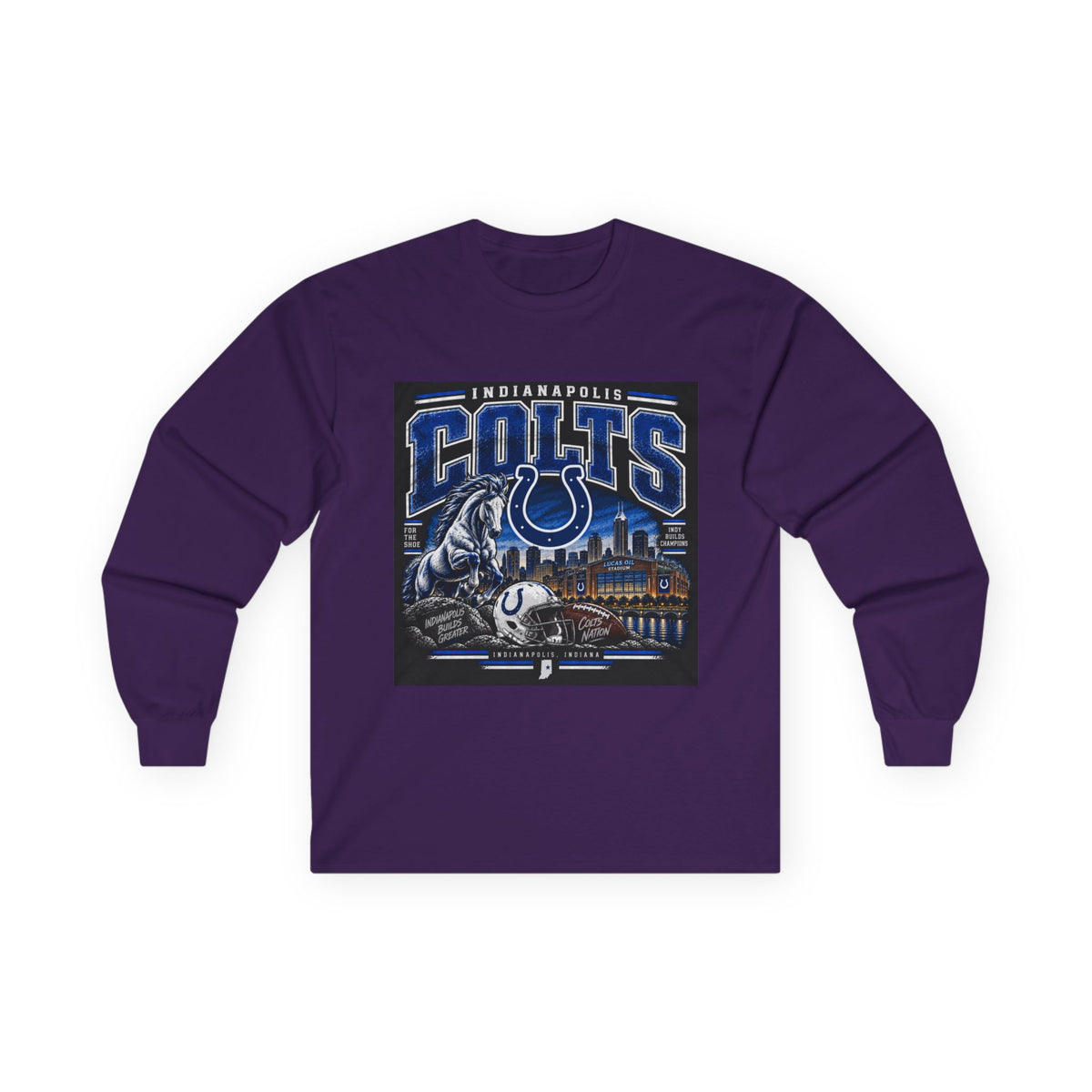 Colts Nation Indianapolis - Unisex Ultra Cotton Long Sleeve Tee