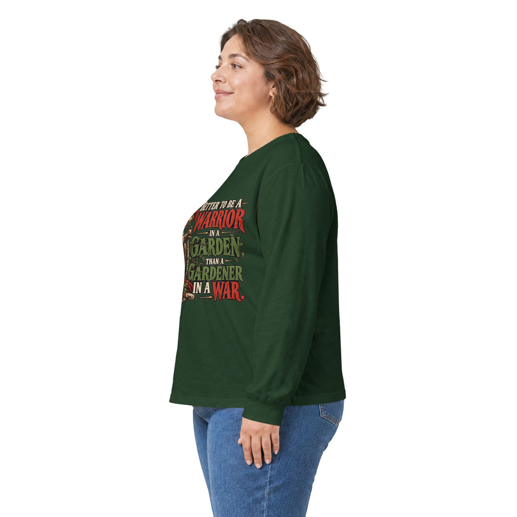 Warrior In A Garden - Unisex Ultra Cotton Long Sleeve Tee