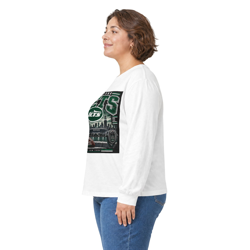 New York Jets Skyline - Unisex Ultra Cotton Long Sleeve Tee