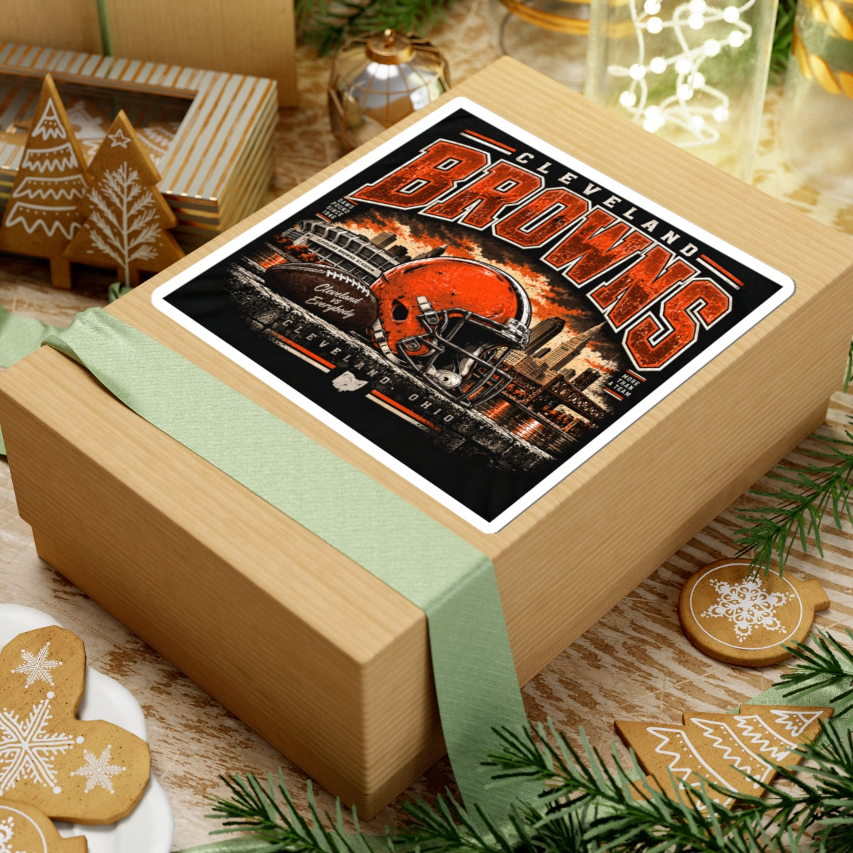 Cleveland Browns - Kiss-Cut Sticker