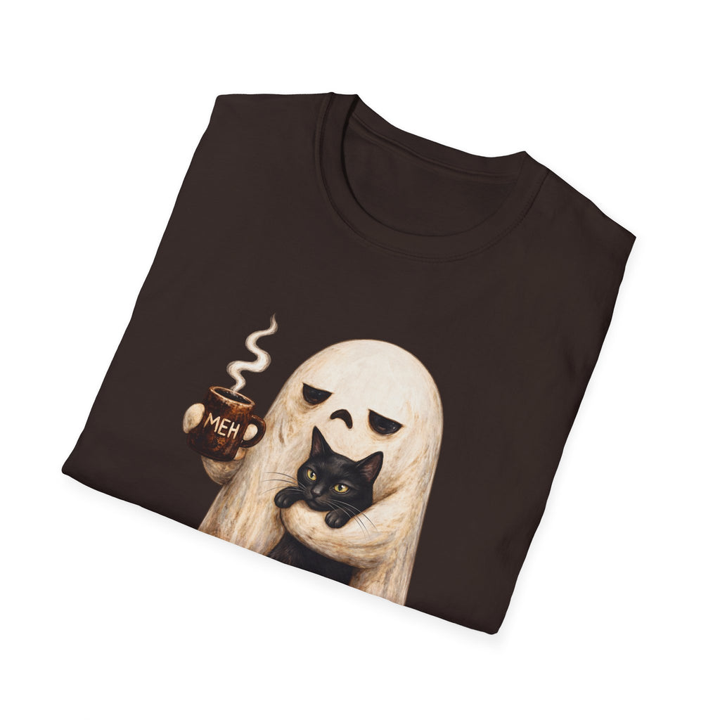 Meh Ghost and Black Cat - Classic Tee