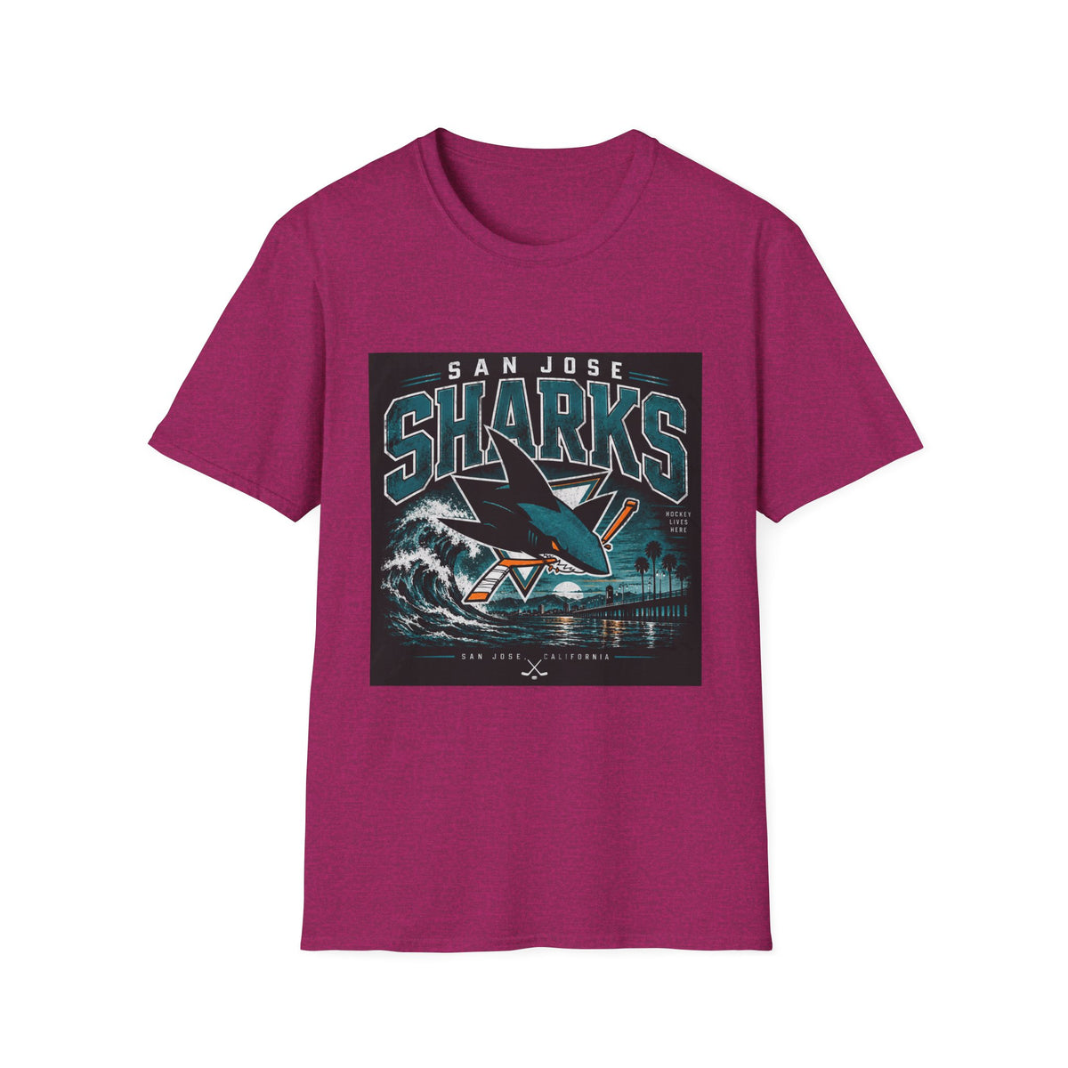 Sharks Wave Hockey Tee - Classic Tee