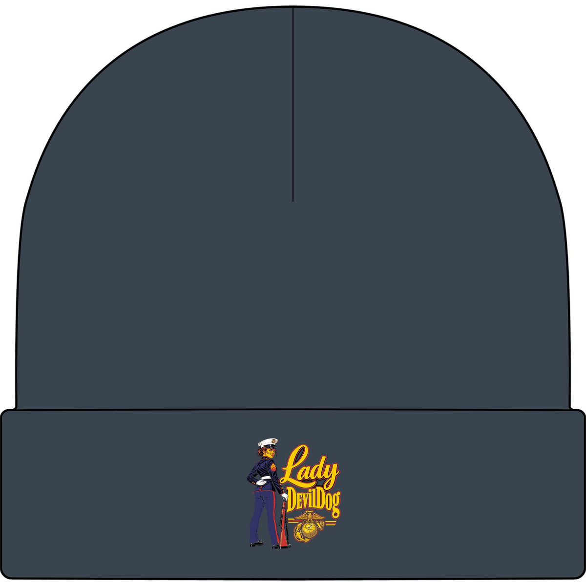 Lady Devil Dog - AS Colour 1107 Cuff Beanie