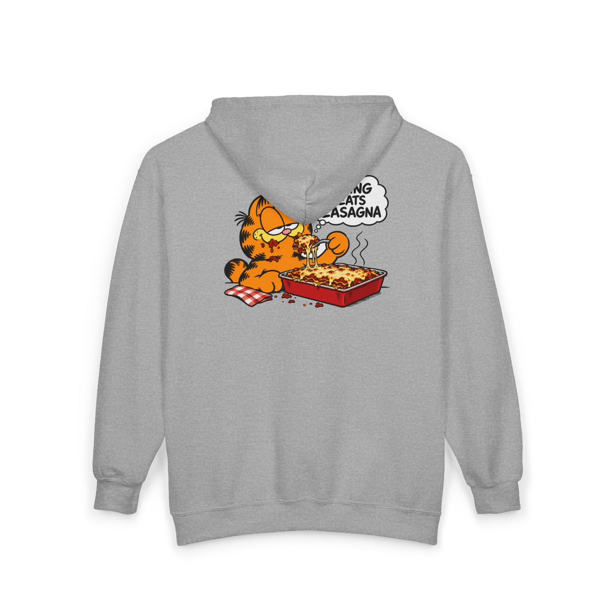 Nothing Beats Lasagna - Full-Zip Hooded Sweatshirt