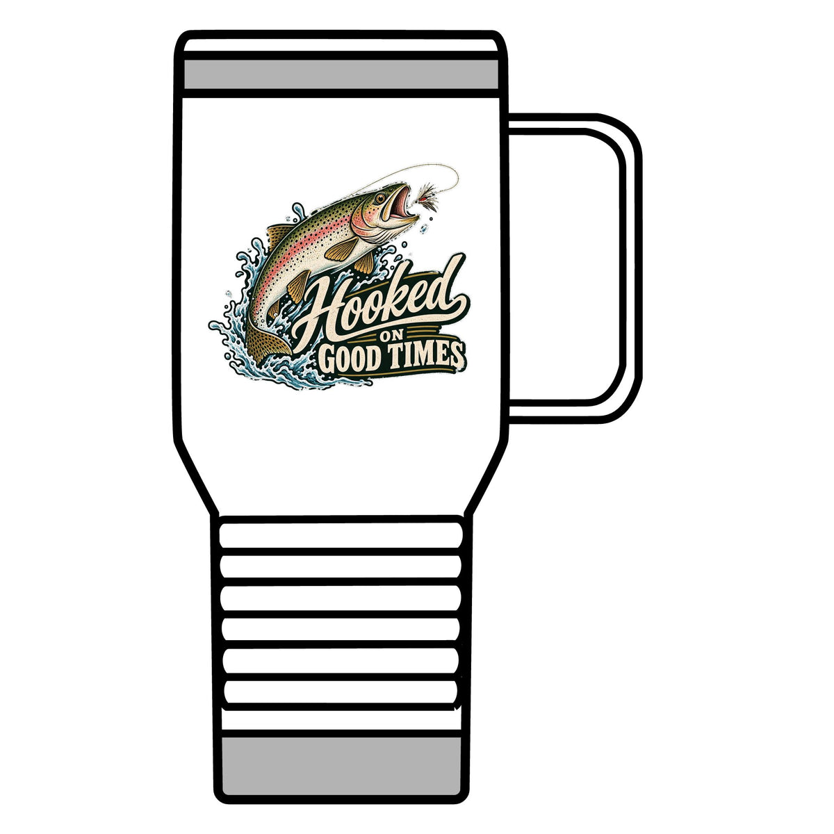 Hooked on Good Times - 20oz Insulated Mug