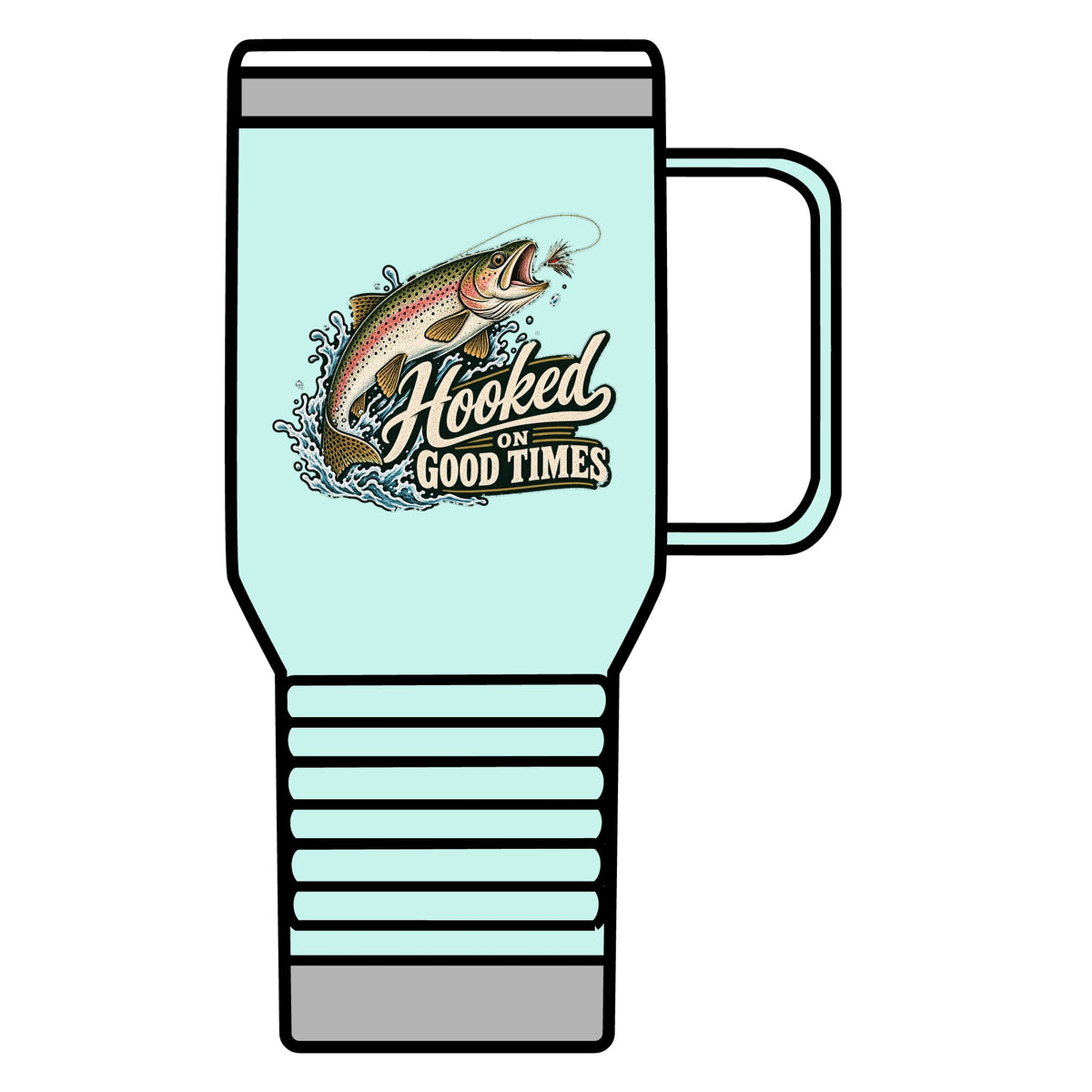 Hooked on Good Times - 20oz Insulated Mug