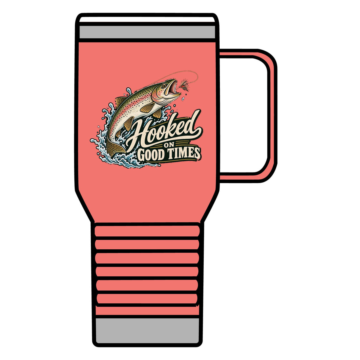 Hooked on Good Times - 20oz Insulated Mug