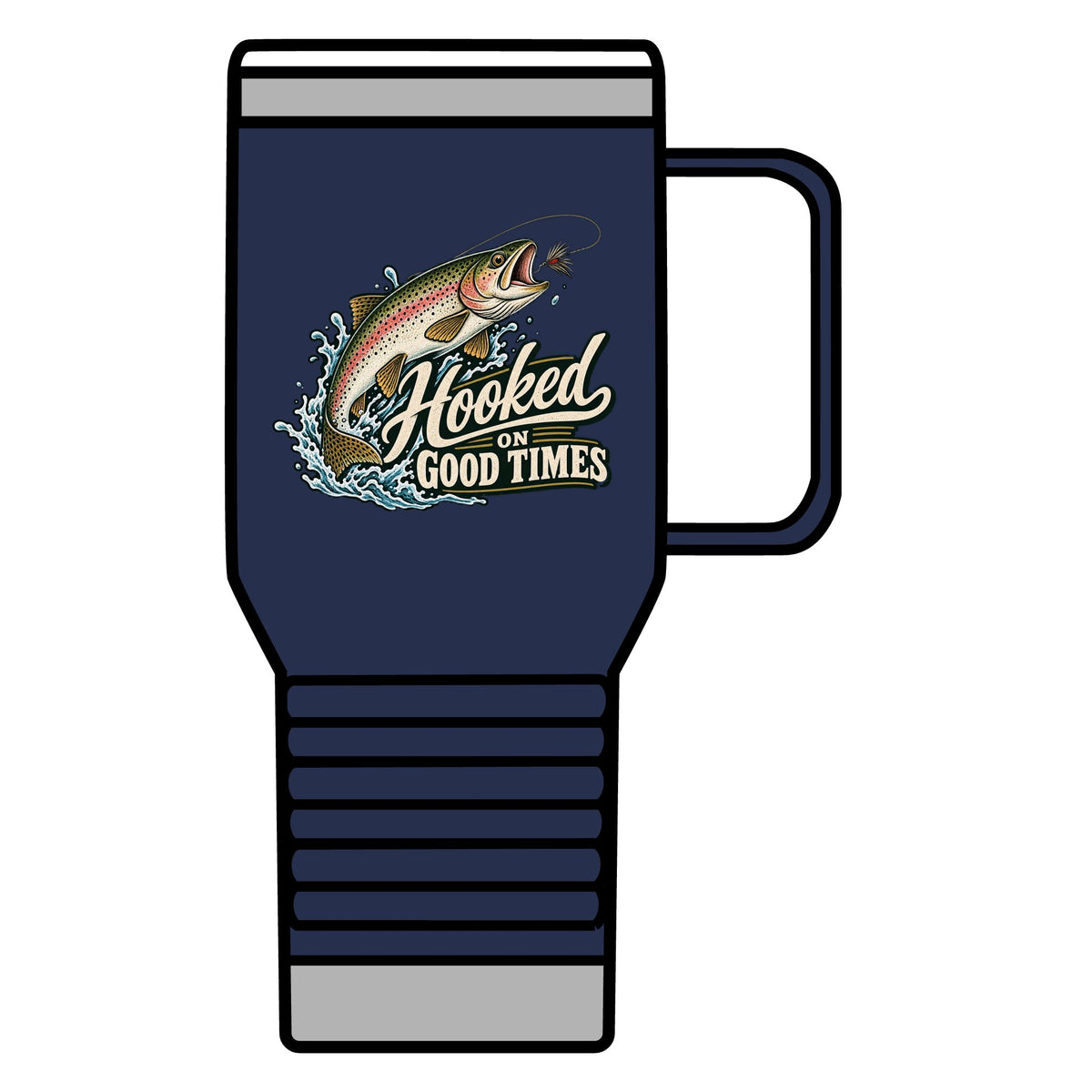 Hooked on Good Times - 20oz Insulated Mug