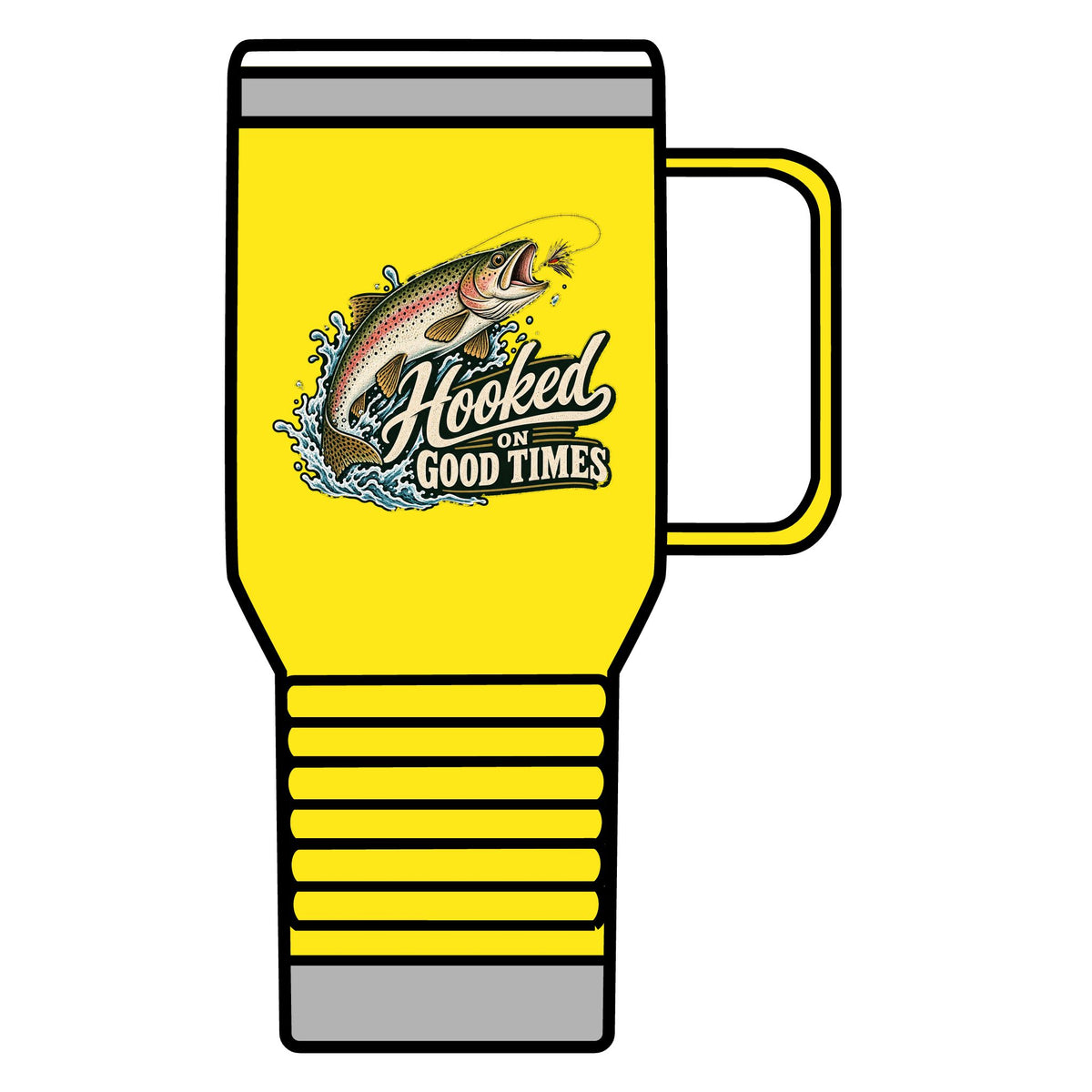 Hooked on Good Times - 20oz Insulated Mug