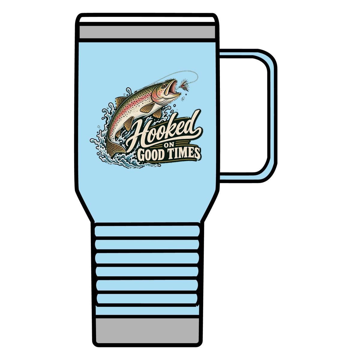 Hooked on Good Times - 20oz Insulated Mug