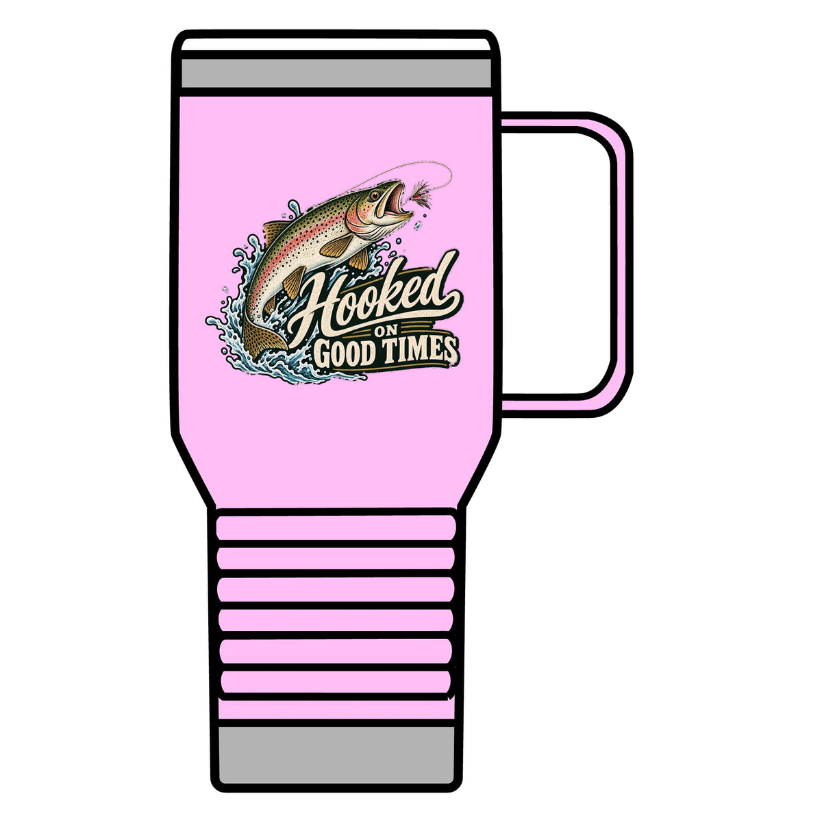 Hooked on Good Times - 20oz Insulated Mug