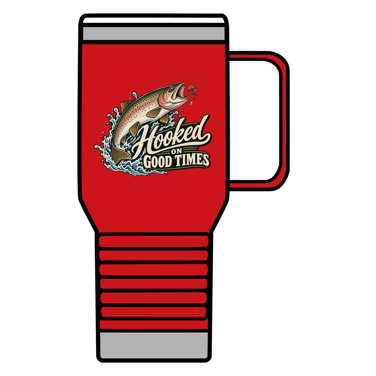 Hooked on Good Times - 20oz Insulated Mug
