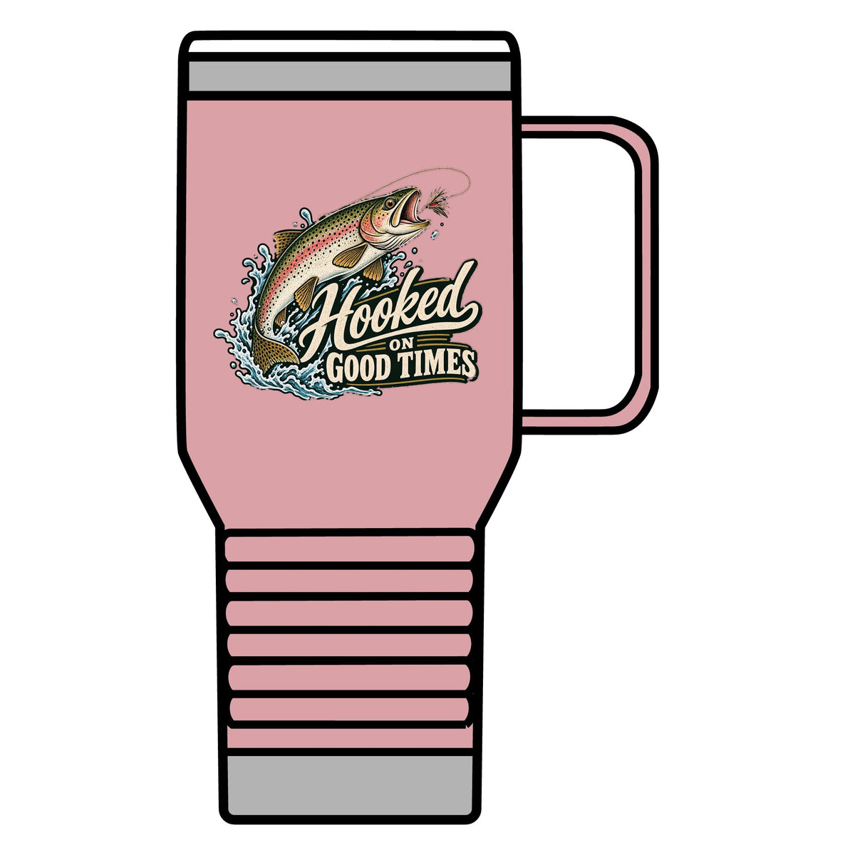 Hooked on Good Times - 20oz Insulated Mug