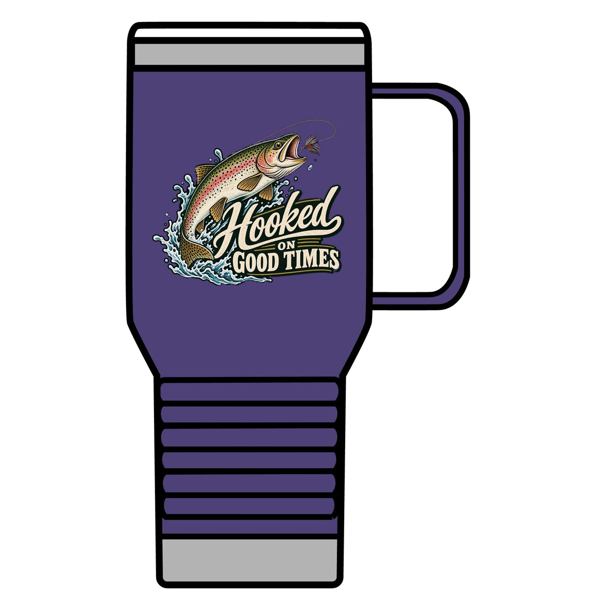 Hooked on Good Times - 20oz Insulated Mug