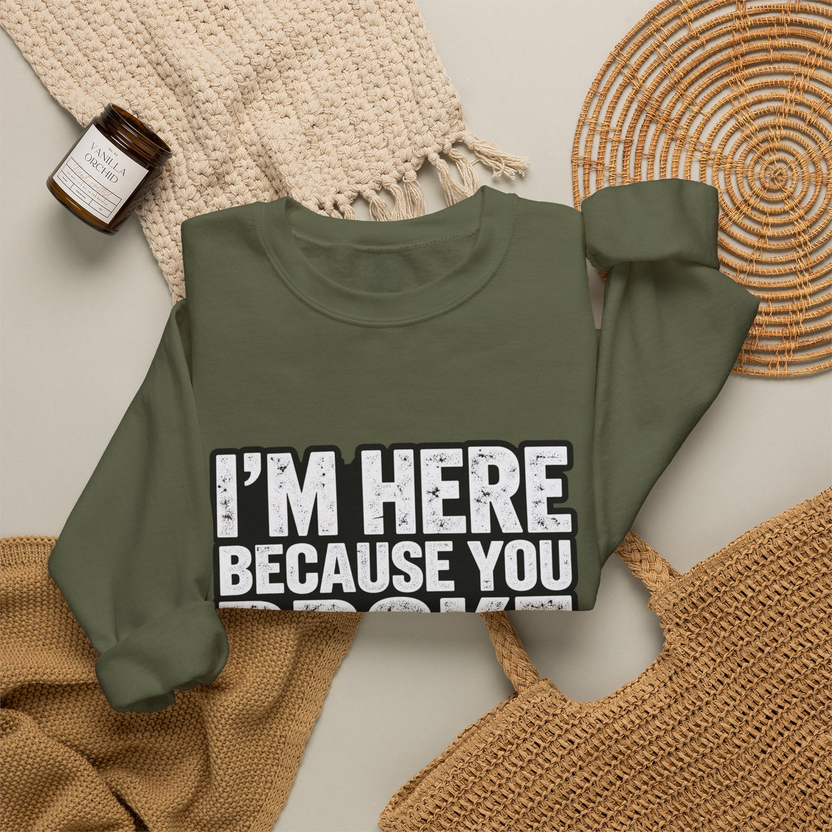 Broke Something - Crewneck Sweatshirt