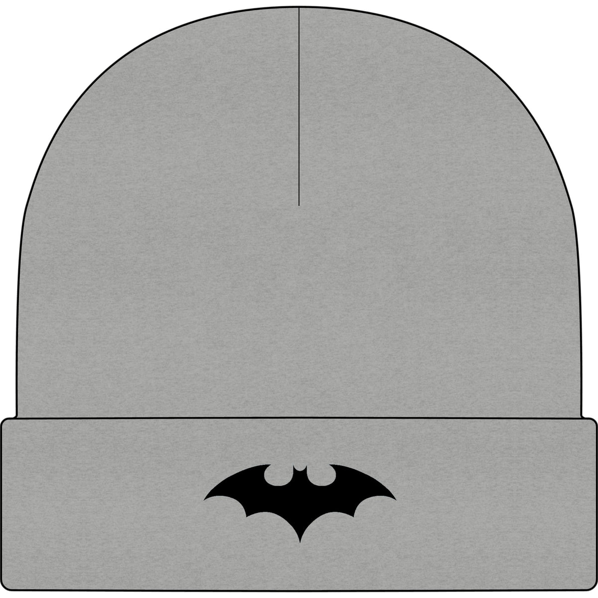 Midnight Bat Emblem - AS Colour 1107 Cuff Beanie