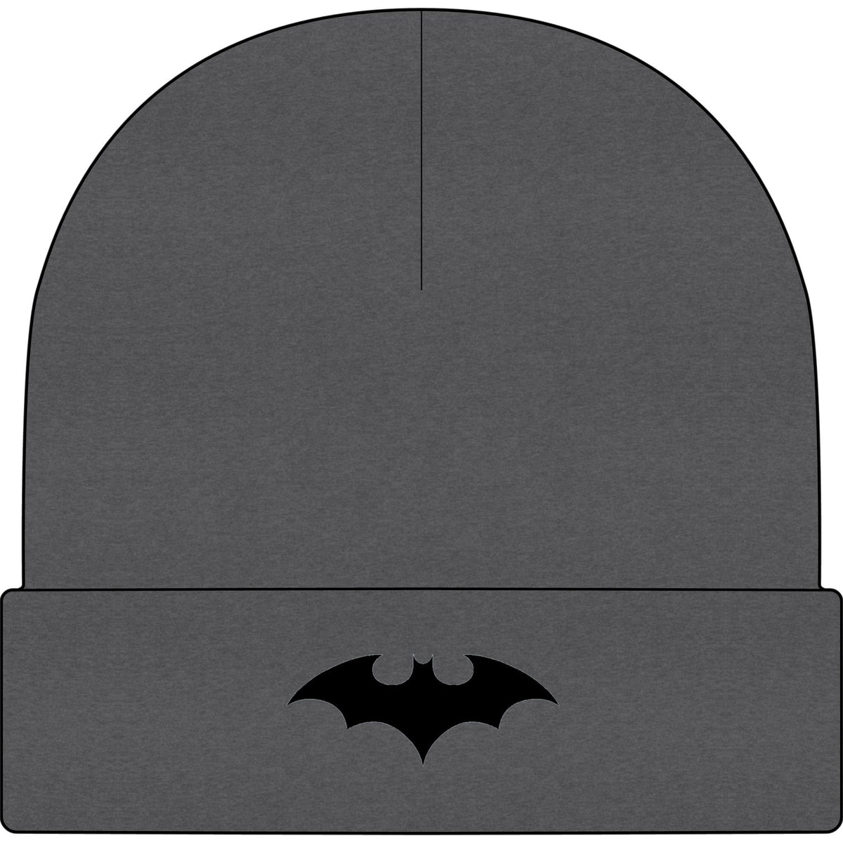 Midnight Bat Emblem - AS Colour 1107 Cuff Beanie