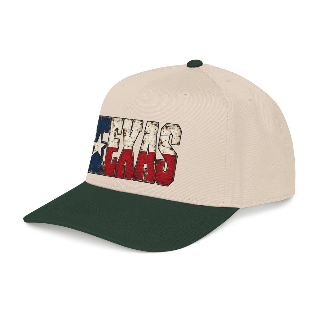 Texas Flag Block Letters - OTTO Baseball Hat