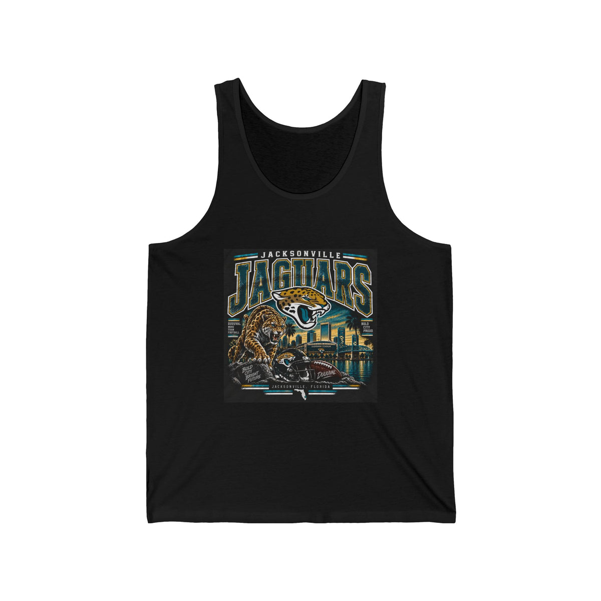 Jacksonville Jaguars Pride - Athletic Tank