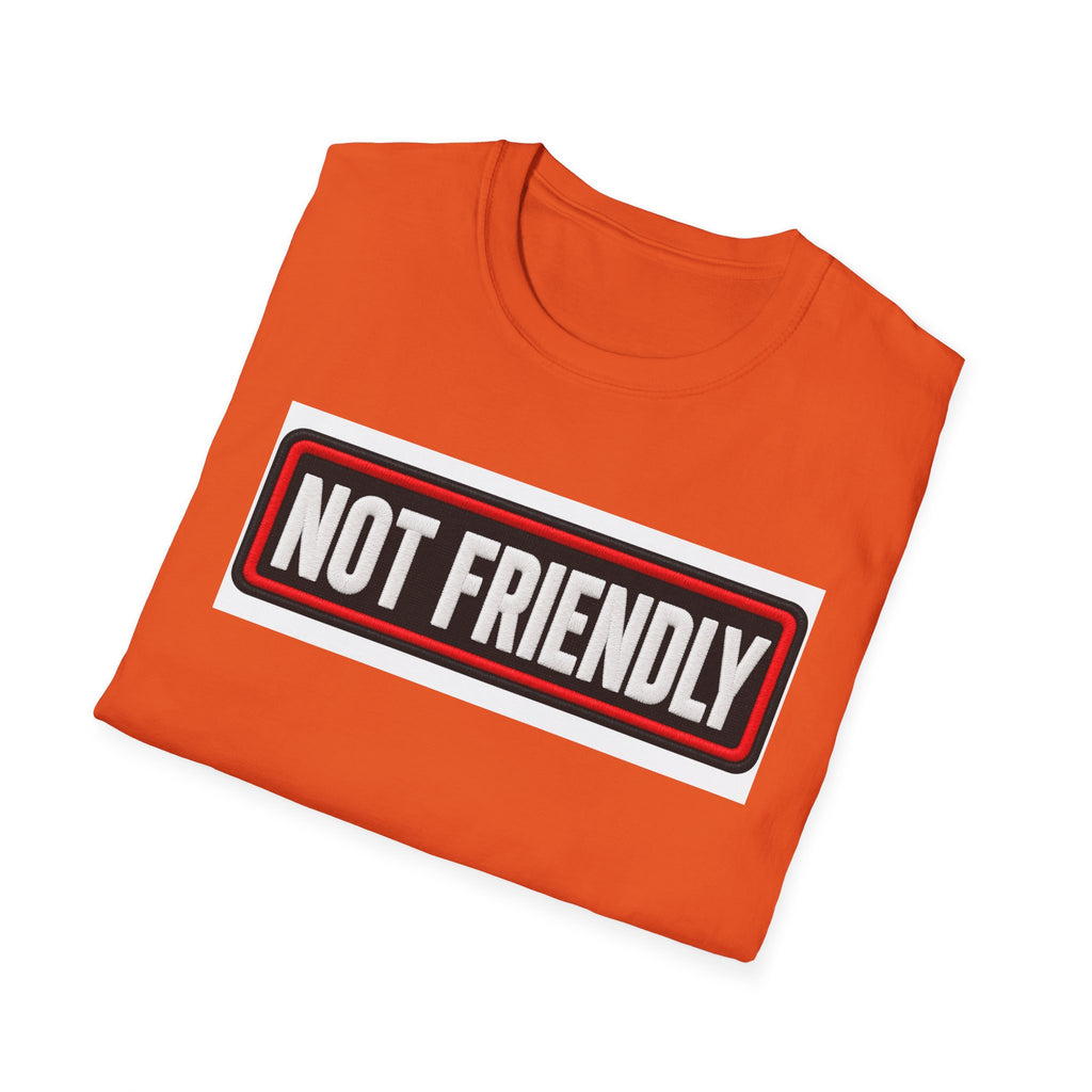 Not Friendly - Service Dog Patch - Classic Tee