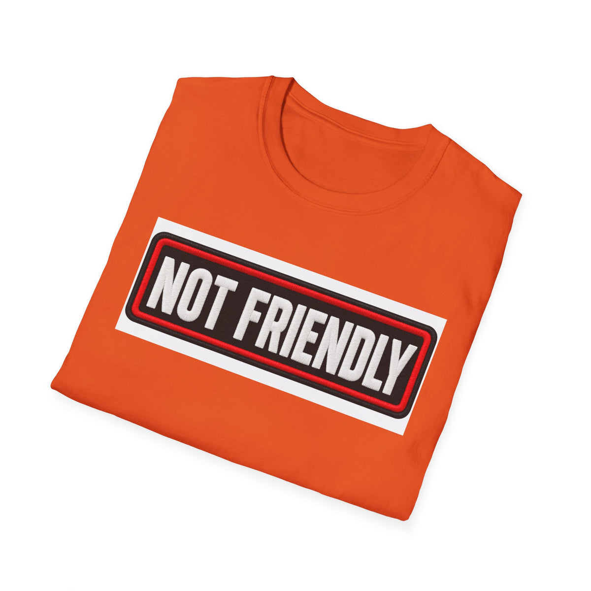 Not Friendly - Service Dog Patch - Classic Tee