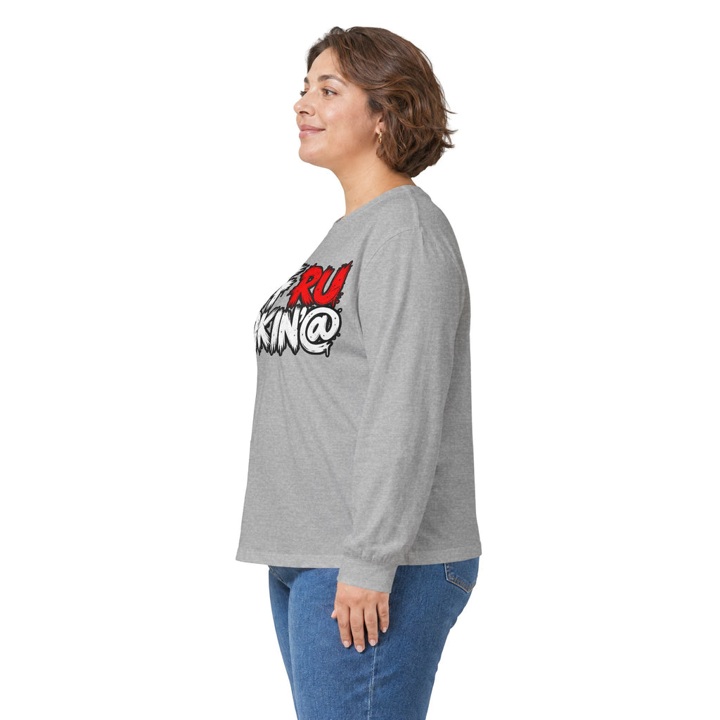 WTF RU LOOKIN AT - Unisex Ultra Cotton Long Sleeve Tee