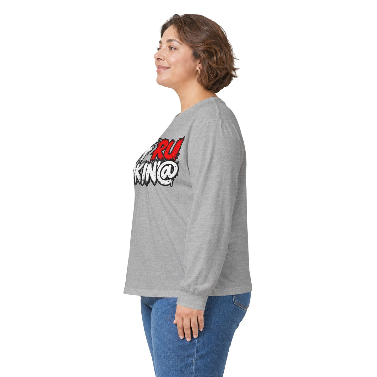 WTF RU LOOKIN AT - Unisex Ultra Cotton Long Sleeve Tee