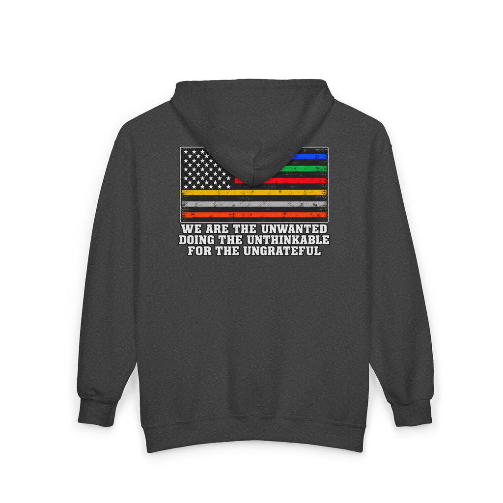 Unwanted, Unthinkable, Ungrateful - Full-Zip Hooded Sweatshirt
