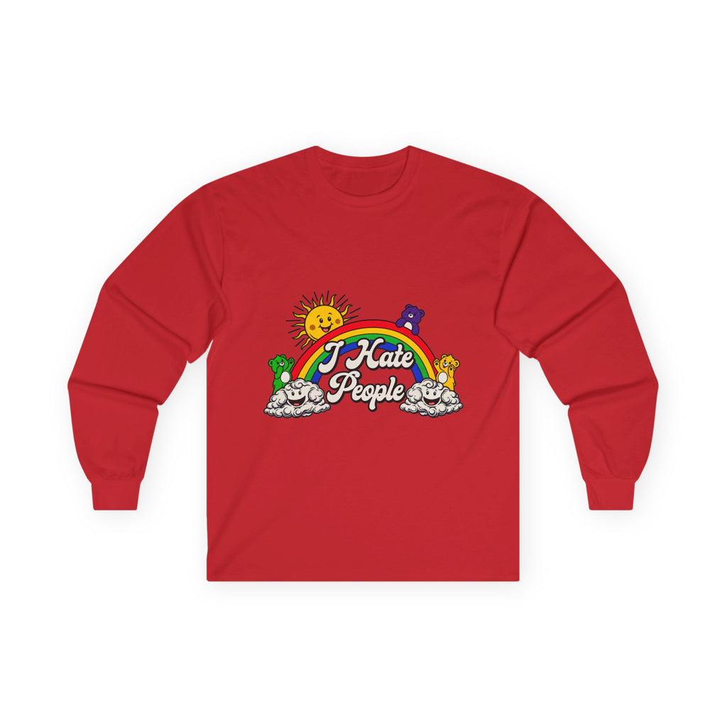 Hate People - Unisex Ultra Cotton Long Sleeve Tee