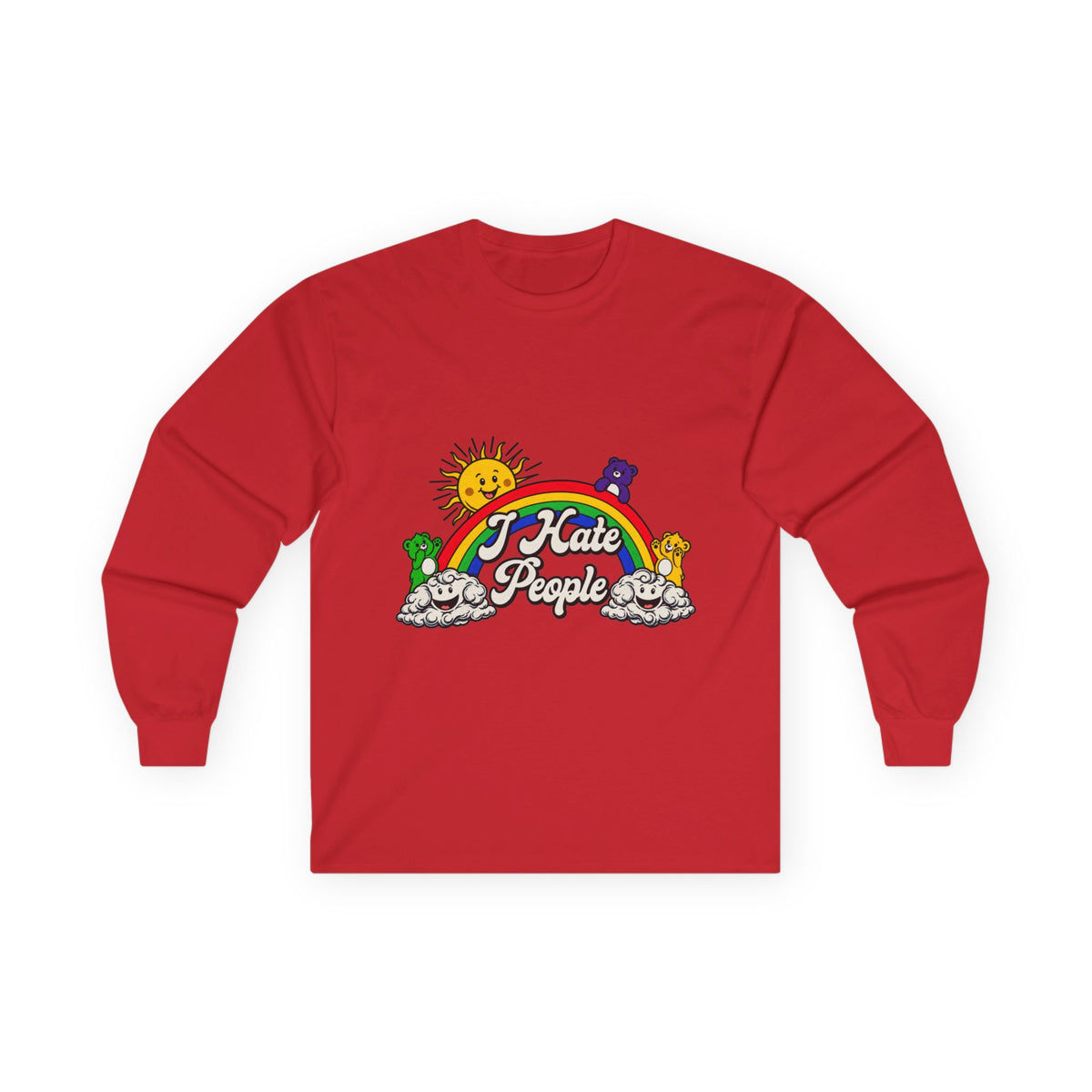 Hate People - Unisex Ultra Cotton Long Sleeve Tee