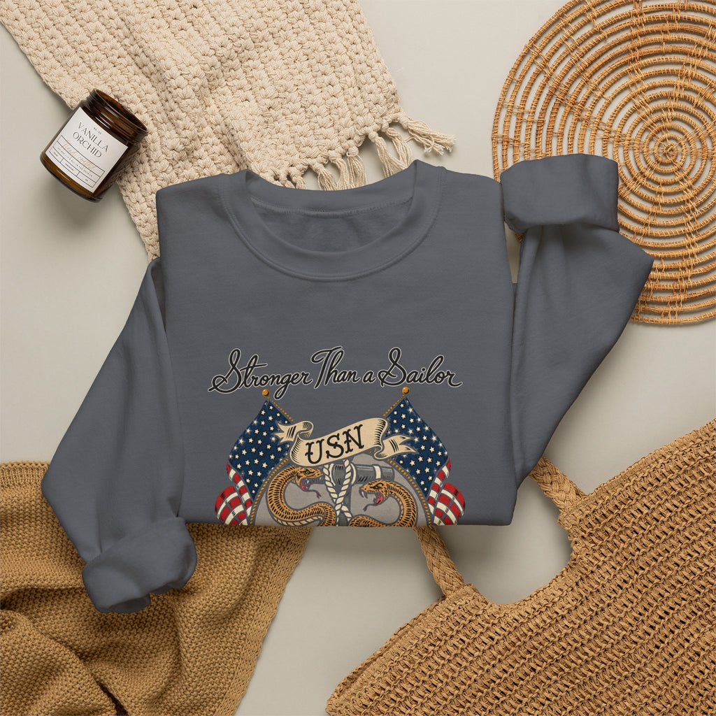 Corpsman Pride Crest - Crewneck Sweatshirt