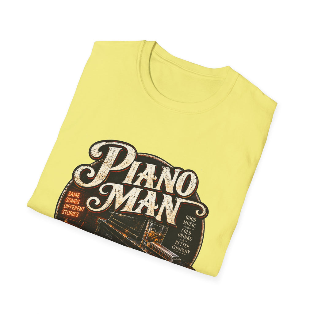 Piano Man Retro Bar - Classic Tee
