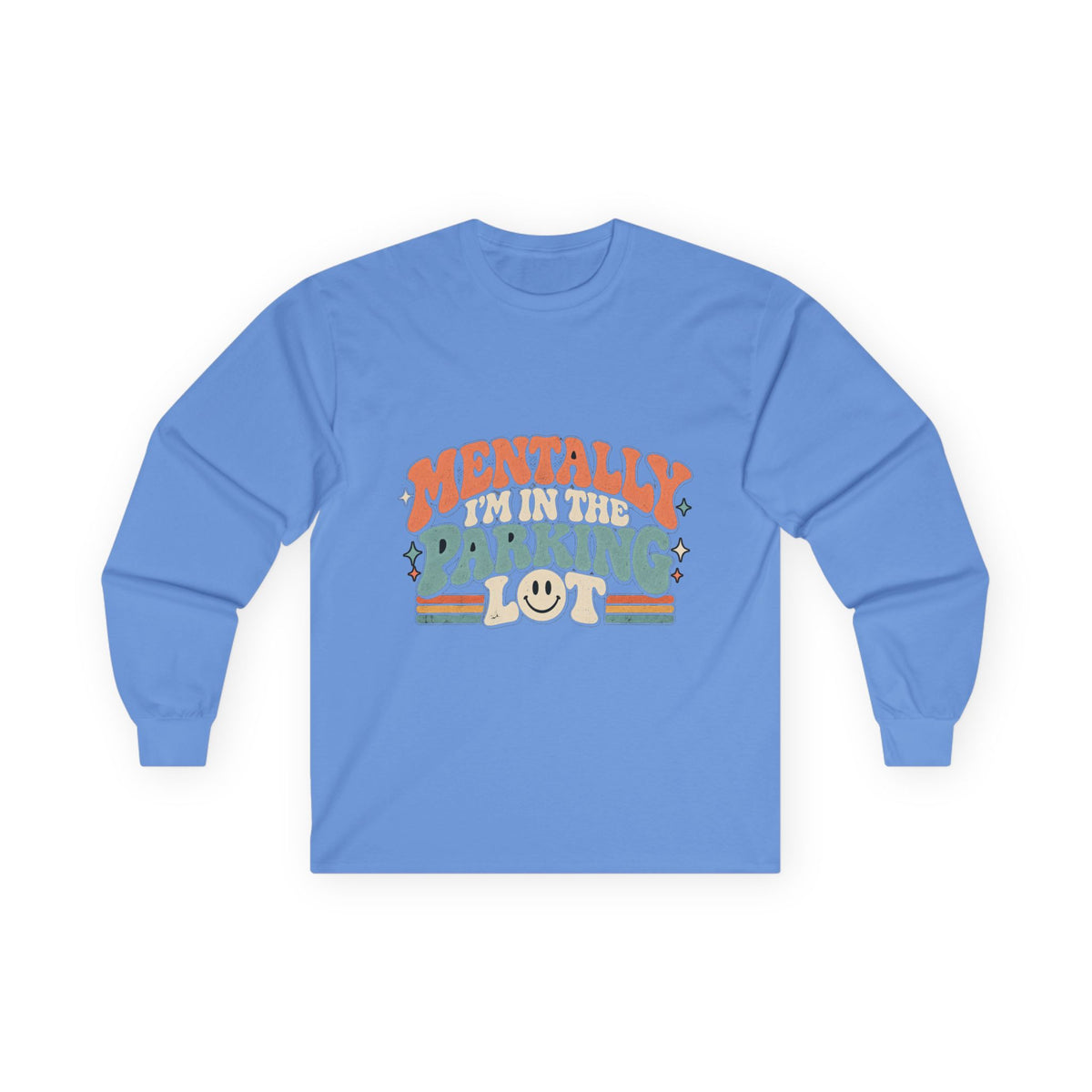 Secretly Plotting Dark Parking - Unisex Ultra Cotton Long Sleeve Tee