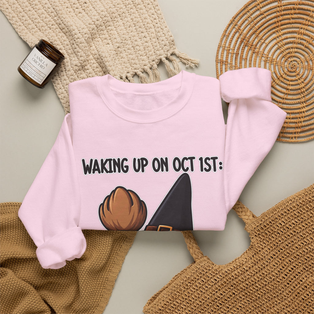 Waking Up On Oct 1st - Crewneck Sweatshirt
