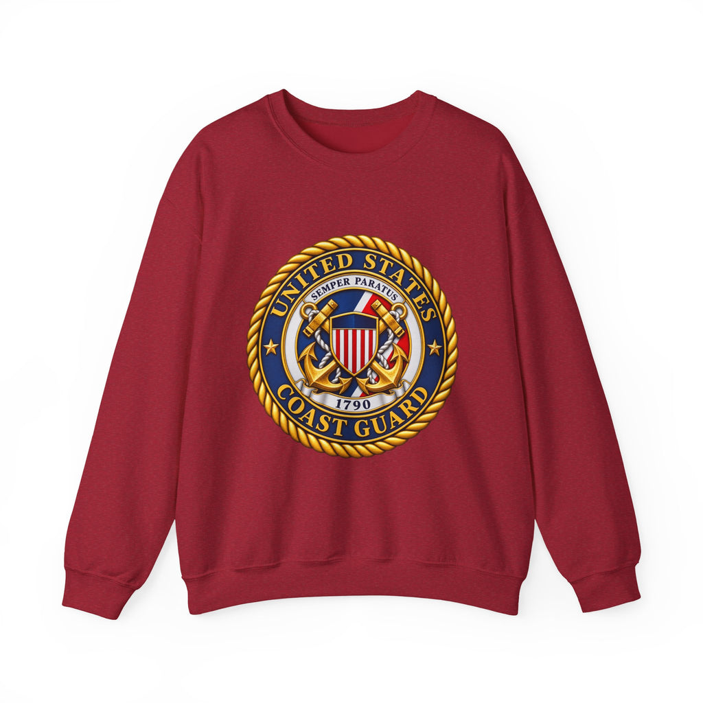 U.S. Coast Guard Emblem - Crewneck Sweatshirt