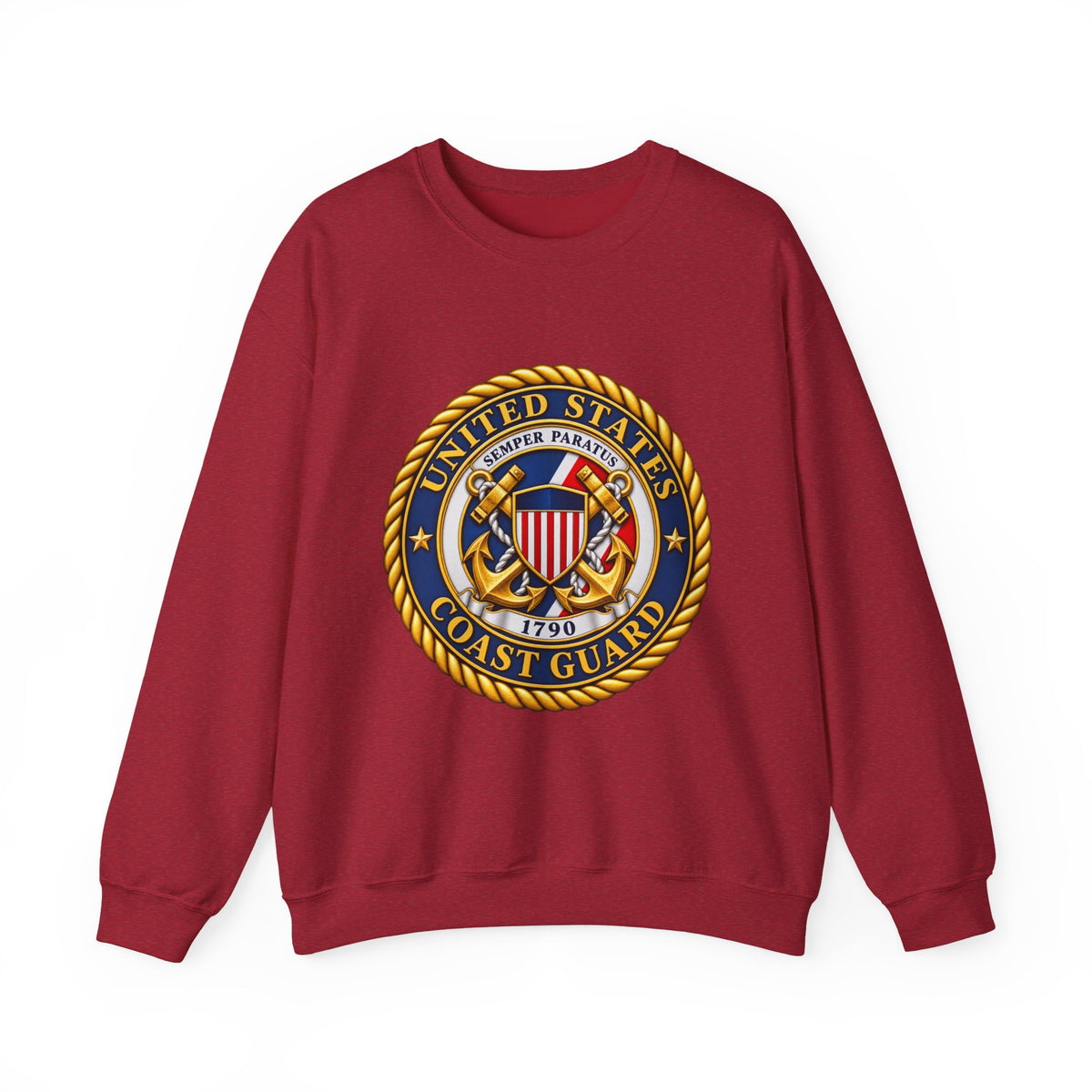 U.S. Coast Guard Emblem - Crewneck Sweatshirt
