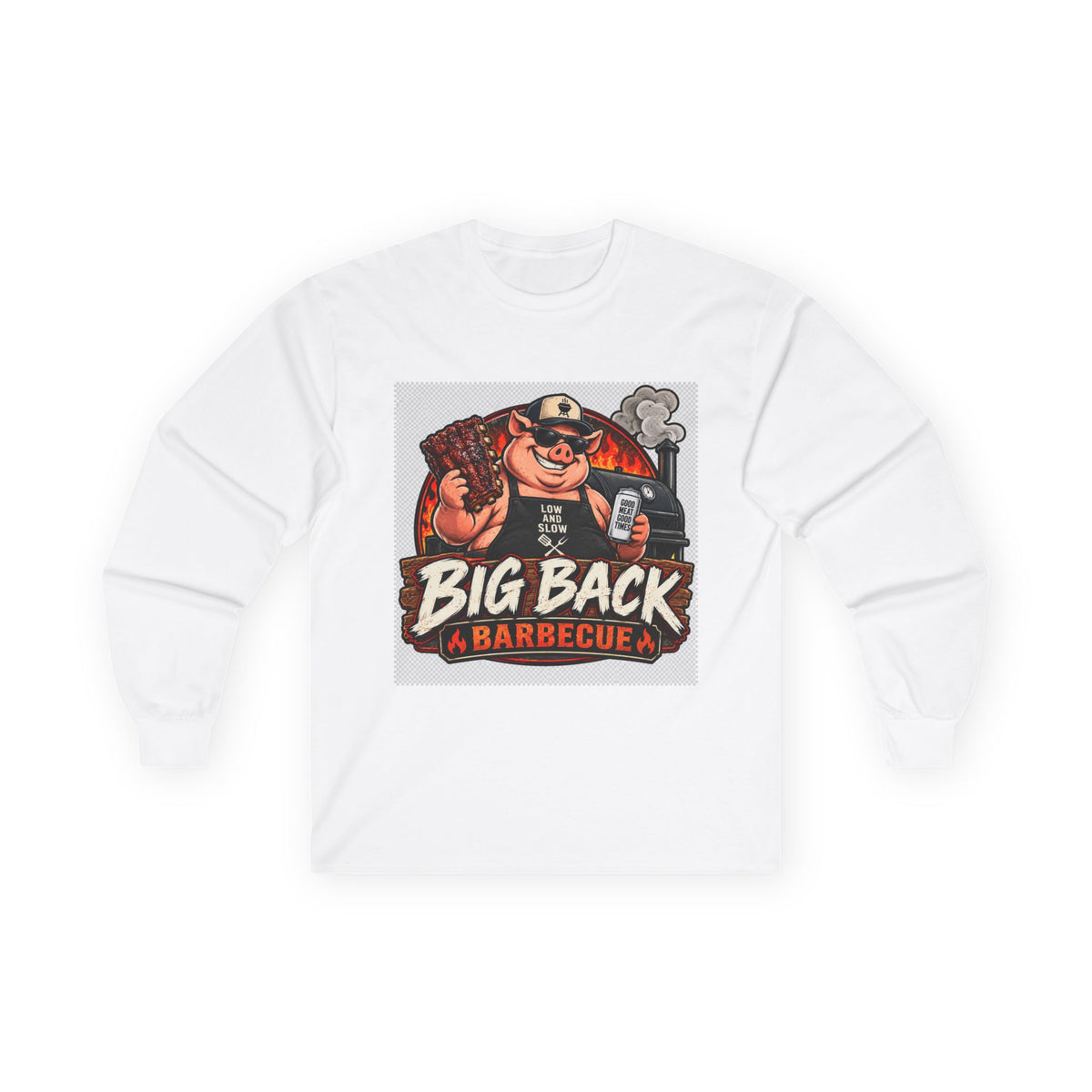 Big Back Barbecue - Unisex Ultra Cotton Long Sleeve Tee