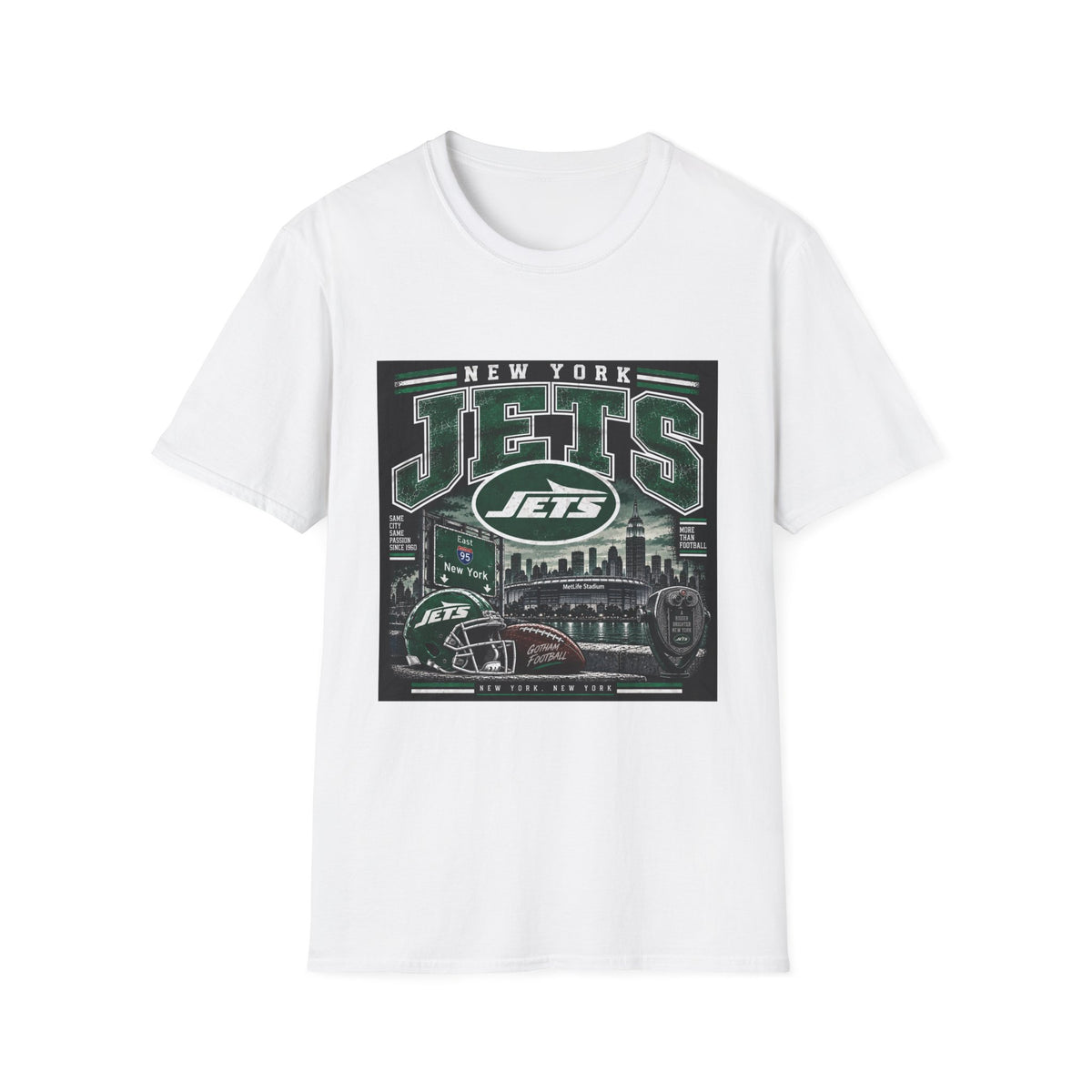 New York Jets Skyline - Classic Tee
